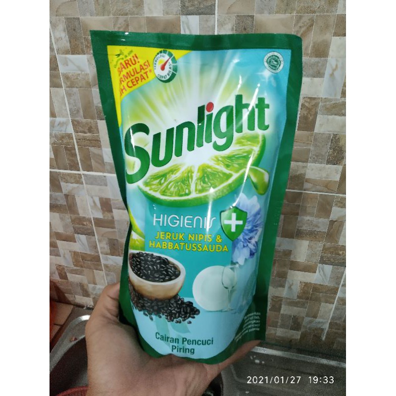 PROMO Sunlight Higienis Jeruk Nipis dan Habbatussauda 755ml