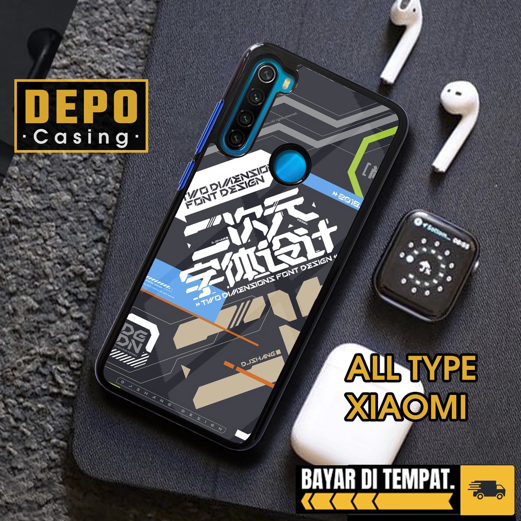 Case Redmi Note 8 Case Hp Xiaomi Redmi Note 8 Premium Glossy Depo Casing [JPNR] Casing Hp Redmi Note