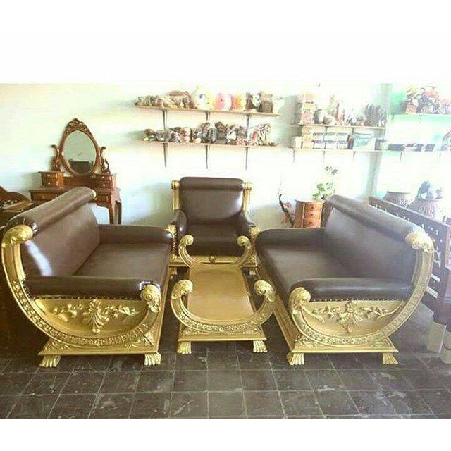 kursi sofa rafi ahmad 2 kayu jati special edition