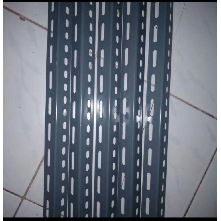 Besi Siku lubang Panjang 75CM