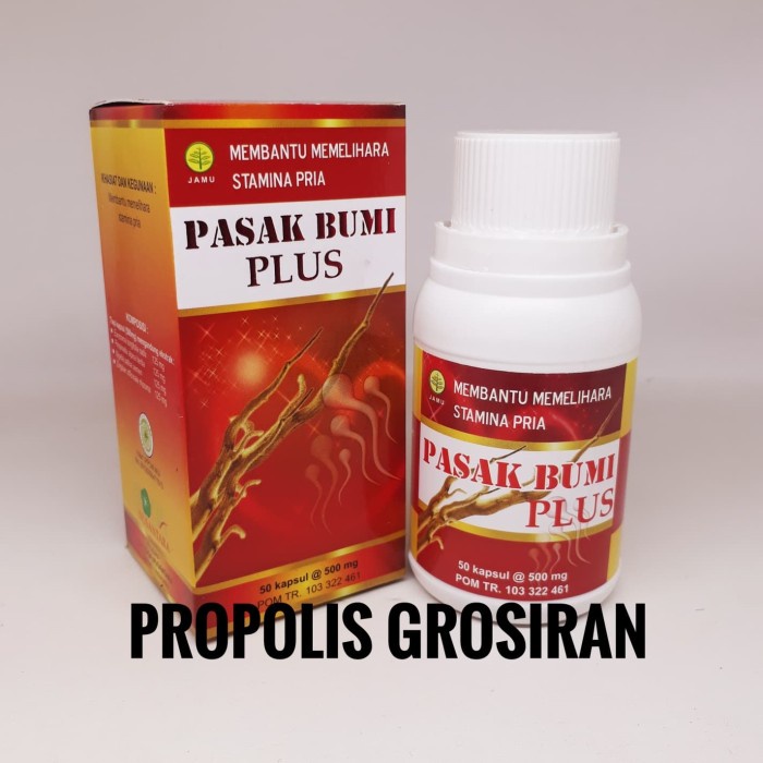 Kapsul Ekstrak PASAK-BUMI PLUS Toga Nusantara