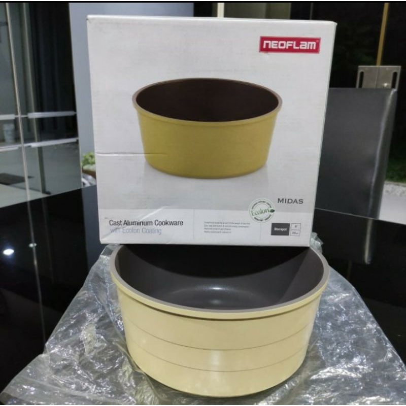 Neoflam Midas Panci Keramik Diameter 20cm