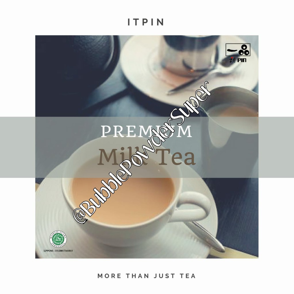 

[FREE BUBBLE MINI 100GR*] Serbuk Minuman Rasa Teh Susu - Milk Tea Powder / Serbuk Teh Susu @1kg
