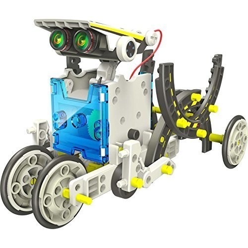 NEW 13 in 1 Transforming Solar Robot Science Education Toys Kids WALL E