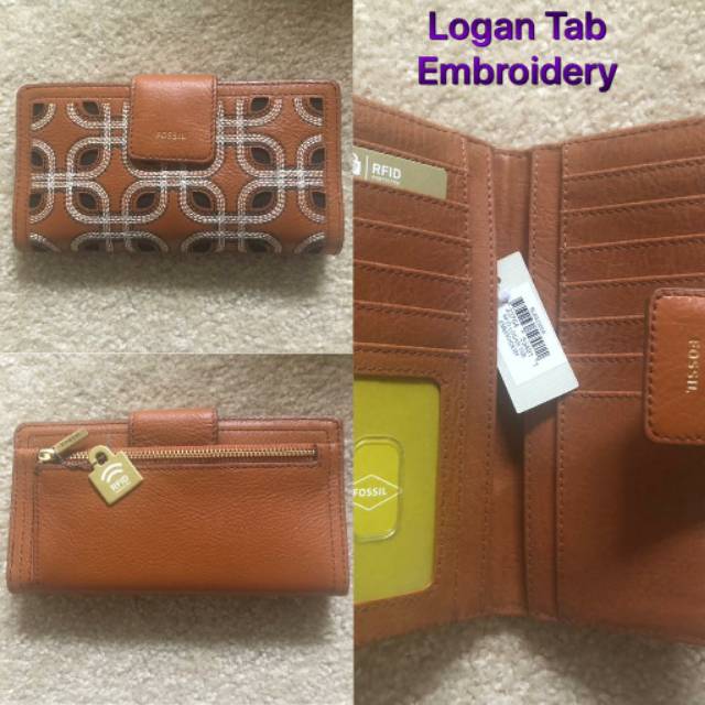 FOSSIL Logan Tab Embroidery