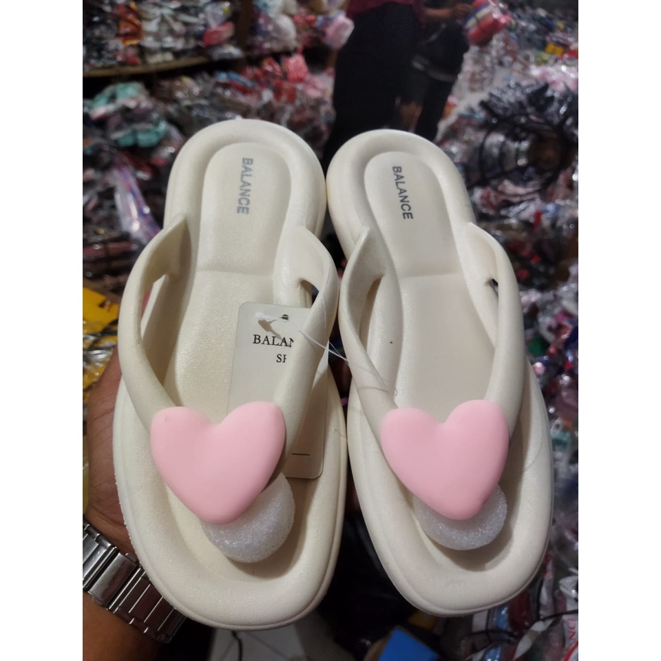 sandal jepit wanita jelly karet polos 8001 (37-40) // sandal jepit jelly polos import/sandal bangkok