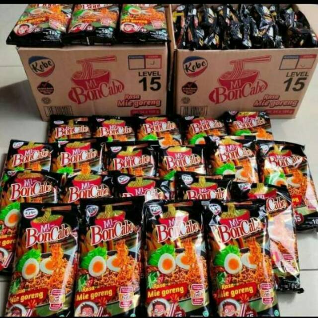

MIE BON CABE 105gr MIE GORENG BUKAN SAMYAM / INDOMIE