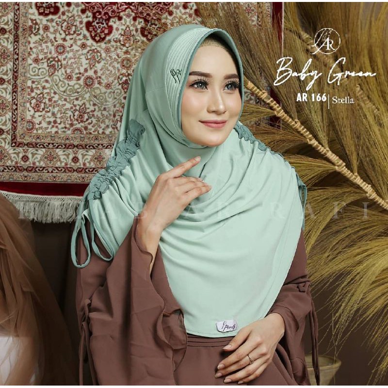 Bergo Tali Serut Samping || Hijab Arrafi