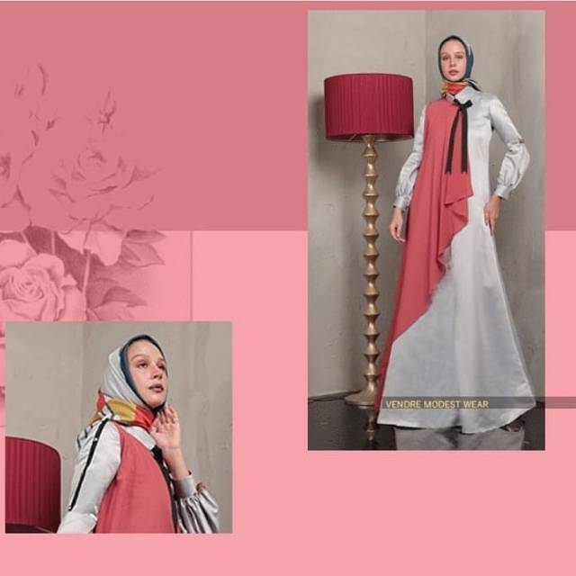GAMIS VENDRE MODEST WEAR LATISHA DRESS GAMIS MODERN PREMIUM
