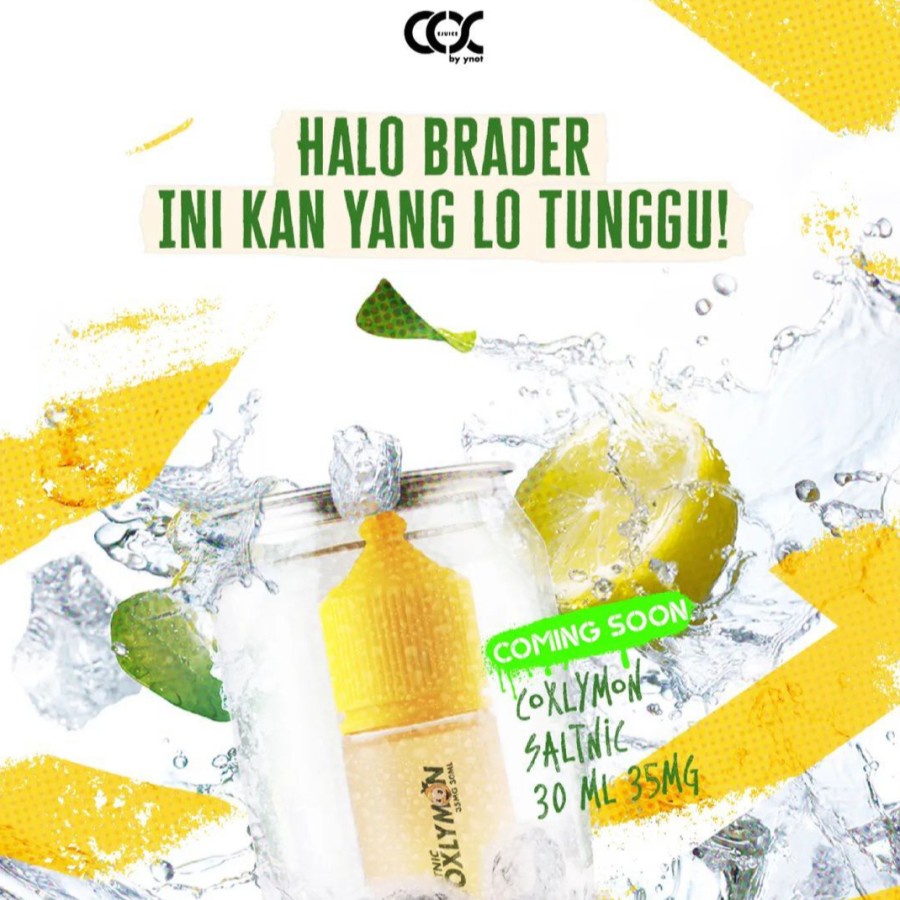 LIQUID SALT COXLY FRESH LEMON 30ML 35MG