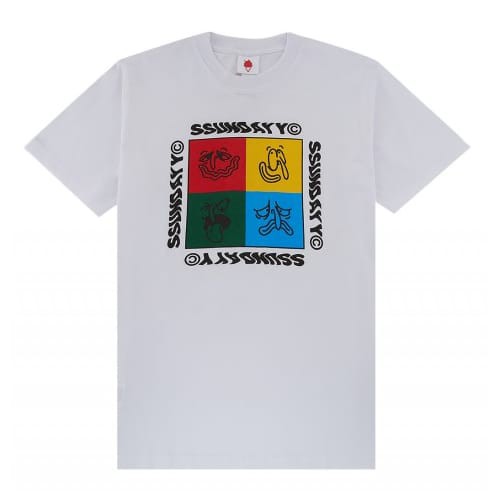 

SundaySundayCo - Kaos Pria - Color Face White