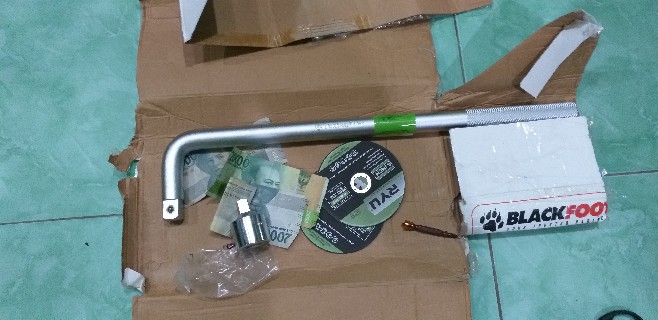 Tekiro - Gagang Sock L / Offset Handle ( 3/4 × 20 )
