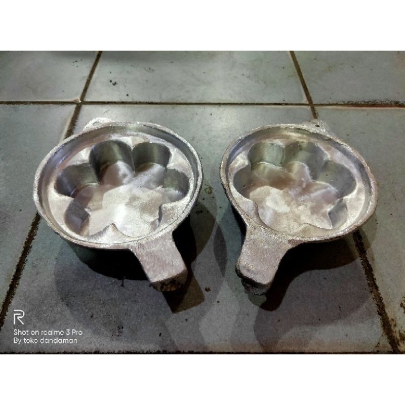 (1kg muat 3pcs) tuangan bingka bakar cetakan bingka banjar loyang bingka khas banjar no4 & 5