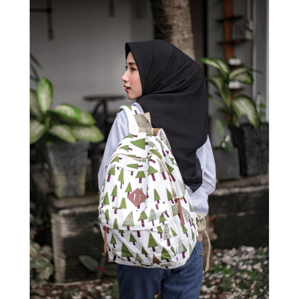 SALE BARANG REJECT // Tas Ransel Backpack // taskanvasbdg - tas kanvas ransel wanita