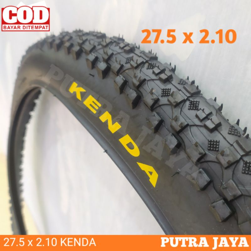 Ban Sepeda MTB 27.5 x 2.10 KENDA Ukuran Ban Luar 27 5 x 2 10 / 27.5x2.10 Sepeda Gunung Ban Dalam Mur