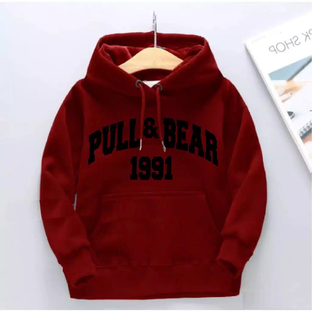 Sweater Hoodie ANAK Pull&amp;Bear Sweater Fleece Baju Anak Kekinian Unisex