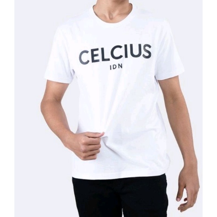 kaos distro pria CELCIUS IDN kaos simple keren