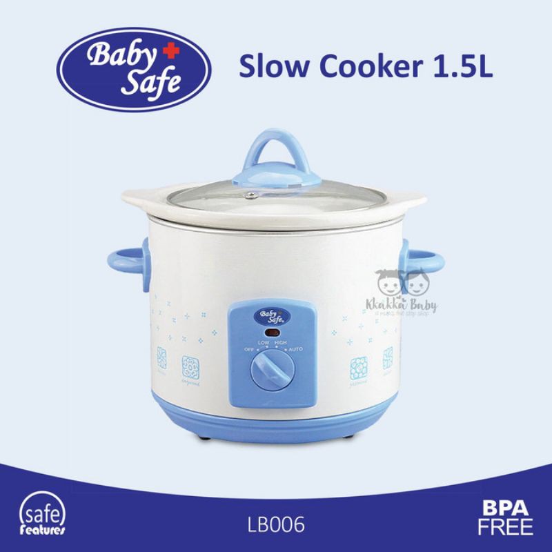 Baby Safe  Slow Cooker 1,5 L