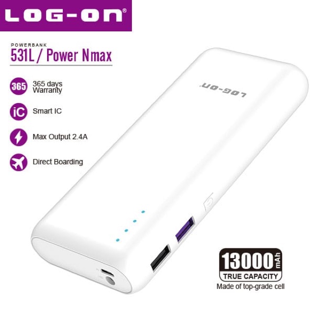 POWERBANK LOGON POWERNMAX 13RB MAH