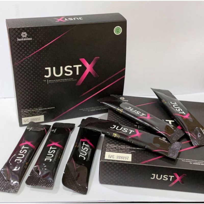 Justmine Just X Suplemen Stamina Pria kuat Strong BPOM COD