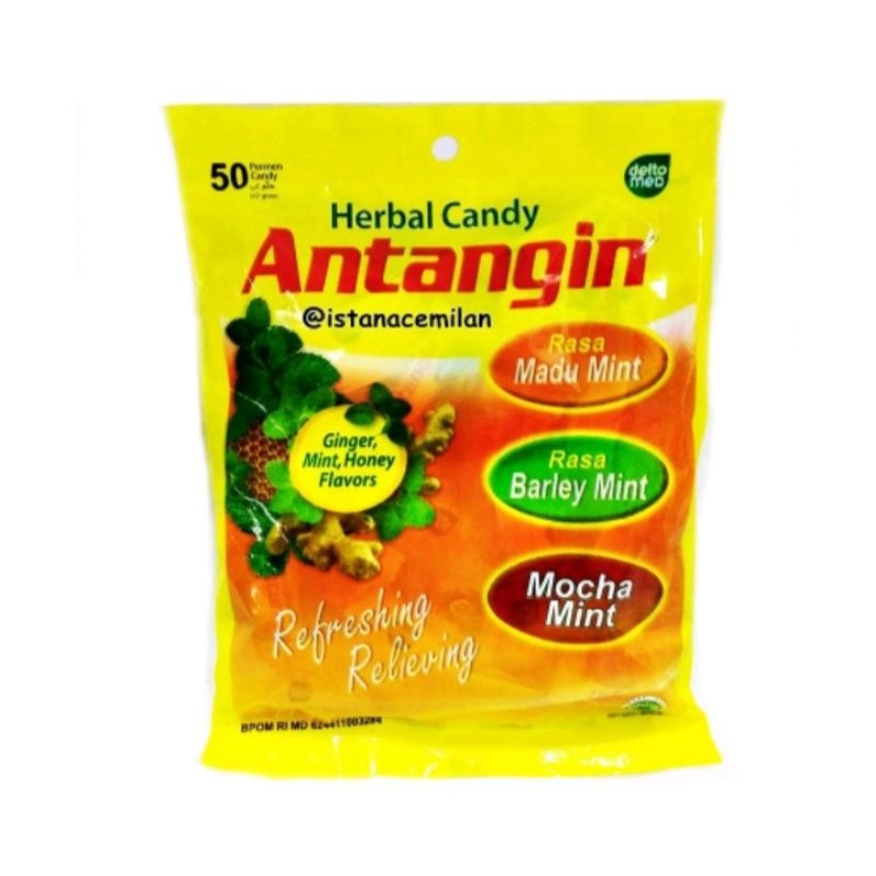 

Antangin Herbal Candy isi 50pcs