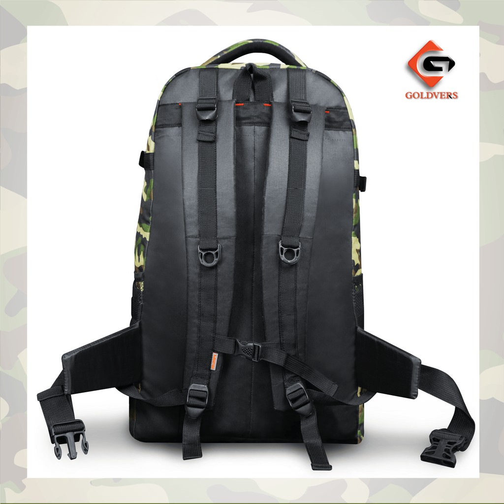 Tas Ransel Jumbo Army Tas Punggung Ransel Pakaian Mudik Pria Wanita - Goldiesbags