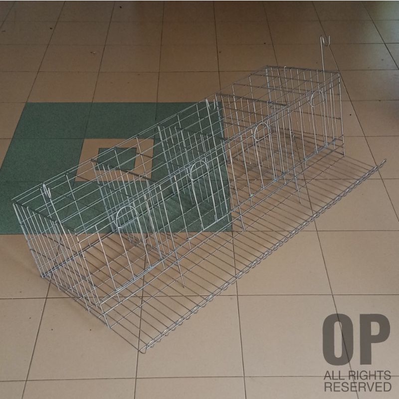 Kandang Ayam Petelur 4 Pintu Galvanis