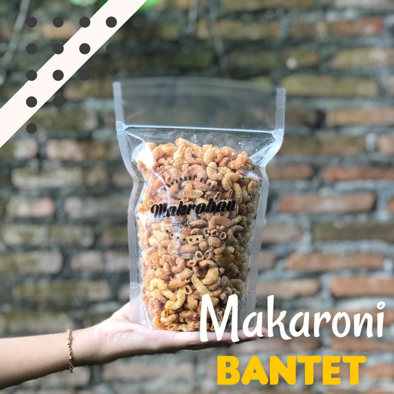 

Makroban Makaroni Bantet Pedas Gurih Enak 250Gram