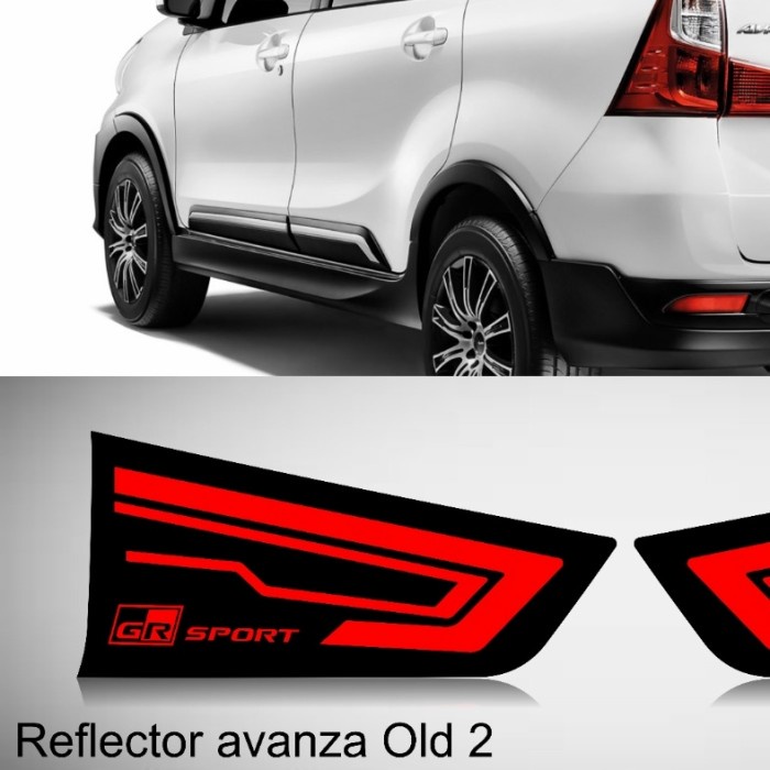 Lampu LED reflektor bagasi Grand New Avanza 2015-2018