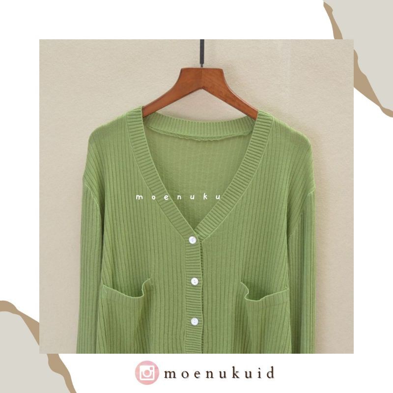 Rajut lengan panjang impor rajut knit