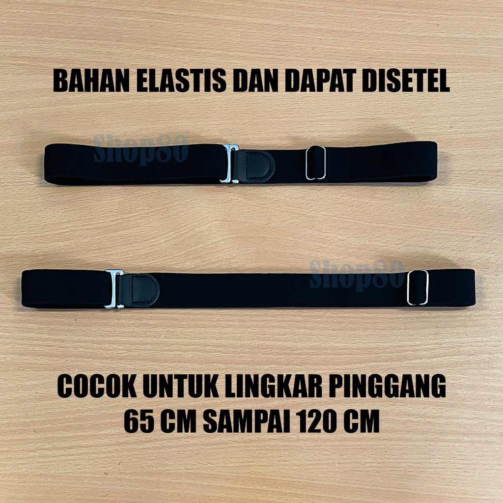 Shirt Stay Holder Belt Sabuk Ikat Pinggang Baju Perapi Kemeja Pria / Wanita Unisex