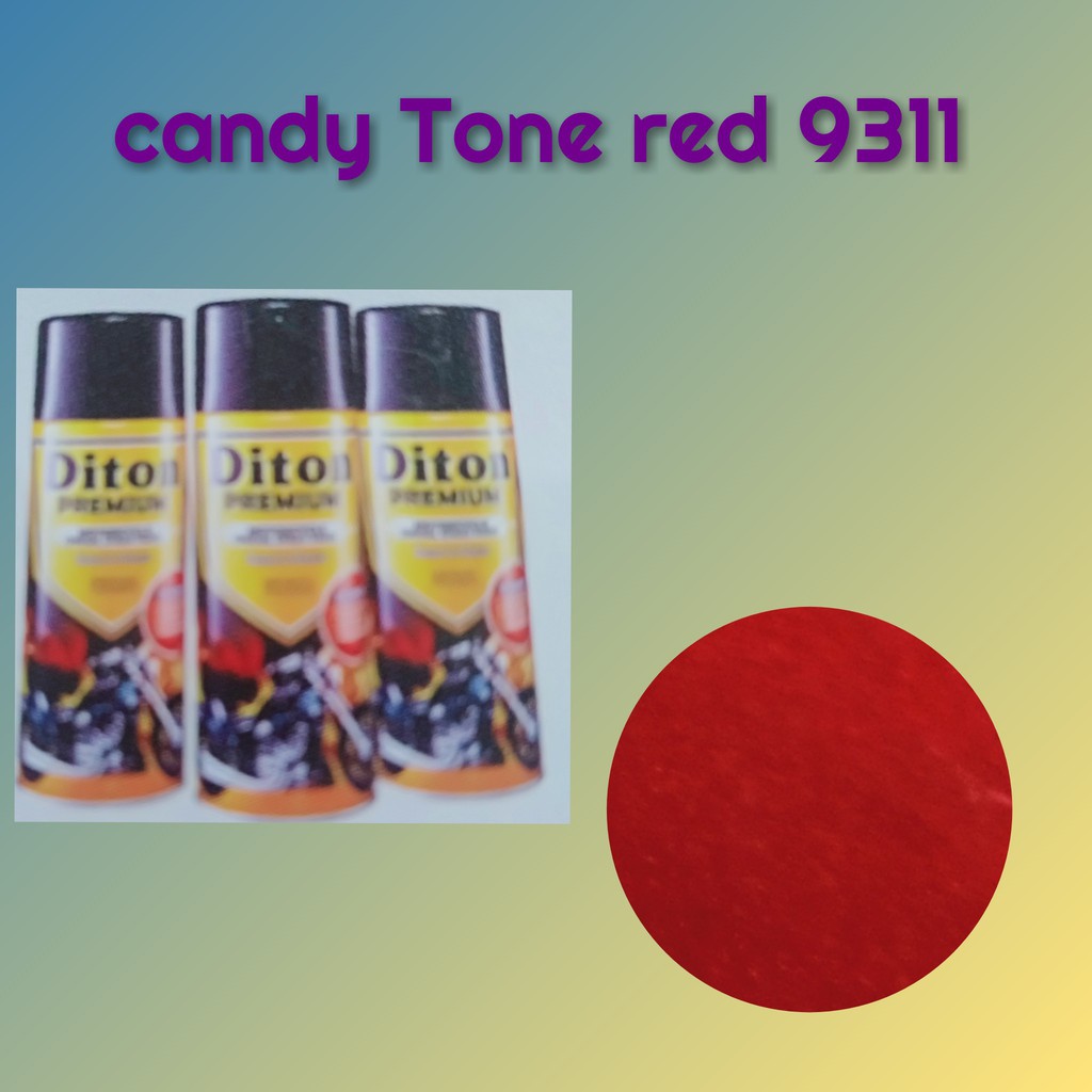 Pilok diton premium candy Tone Red 9311