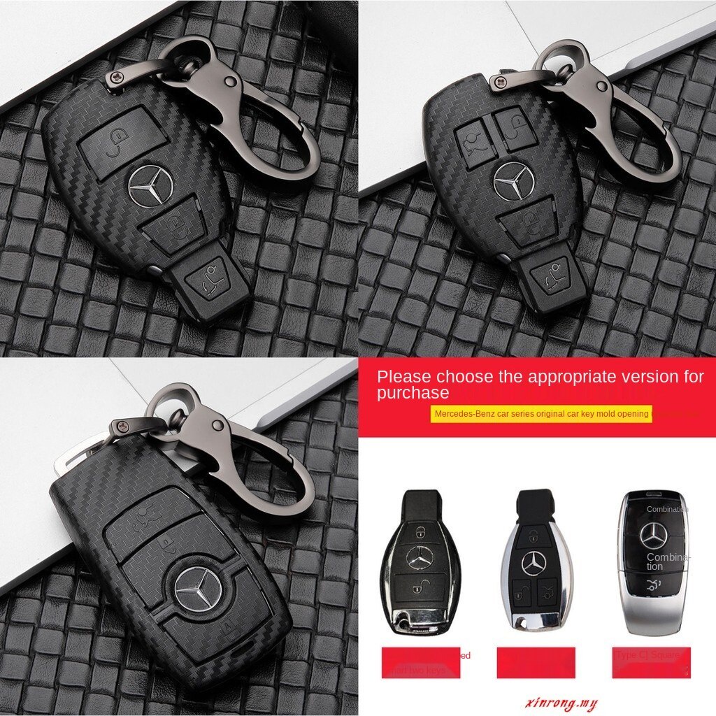 Casing Kunci mercedes Untuk mercedes w211 W202 W203 w204 W205 key cover Untuk mercedes Benz w204 Aksesoris