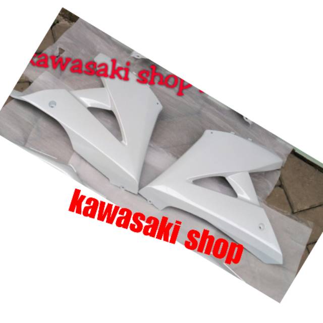 Fairing body bawah ninja rr new putih original