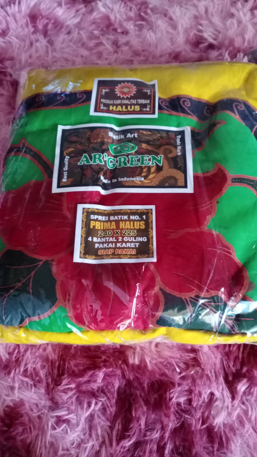 Sprei Batik Tulis Halus 180 X 200
