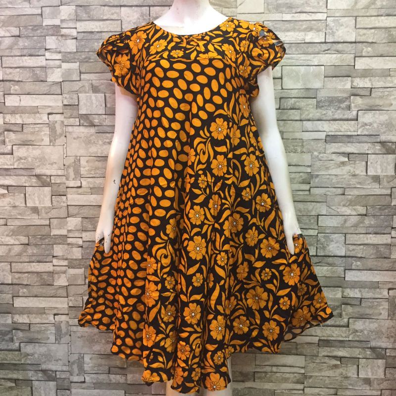DASTER KLOK GAJAH PUTIH TANGAN DAUN | DASTER BATIK BALI-22