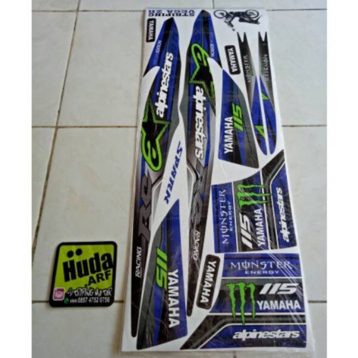striping variasi vega zr sticker variasi vega zr rr