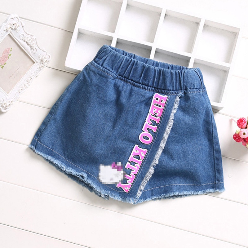 1234OS - Celana Anak Jeans untuk usia 3 - 6 tahun , Hotpants Jeans Anak.