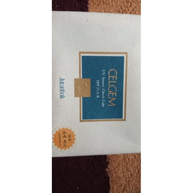 JUTANHAK CELGEM SUNNY CHECK CAKE BEDAK PADAT 100% ORIGINAL