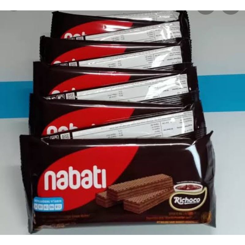 

Nabati Wafer Coklat 20gr