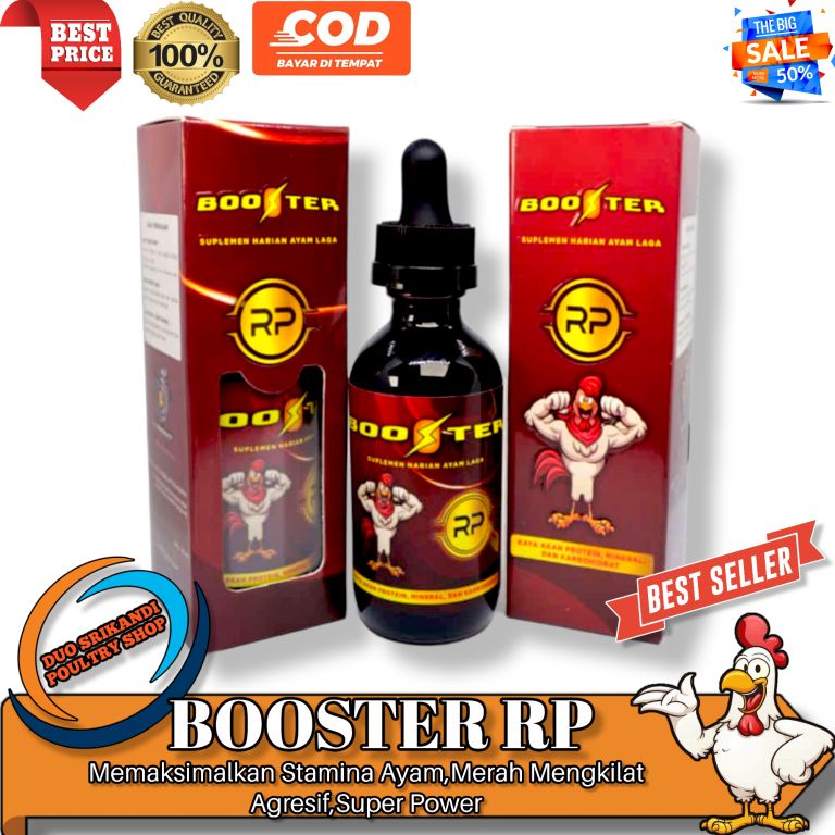 Booster RP Suplemen Multivitamin Jamu Ayam Laga Jawara Istimewa