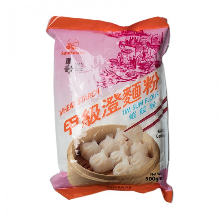 

Tepung Premium Tang Mien Dim Sum Wheat Starch Flour Tepung Tang Mian Timsum Flour Sunflower Brand