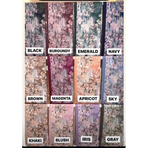 Malaya Series Button Scarves