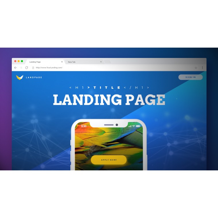 TEMPLATE 3 in 1 Landing Page - Toko Online - Blogging Limited Edition