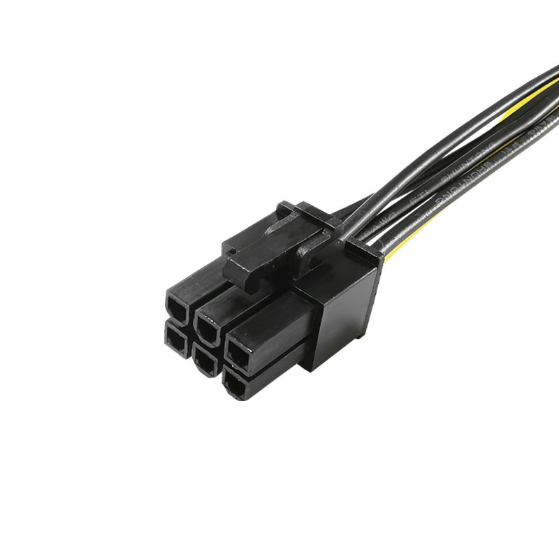 Kabel Sata Power 15pin Male To 6 Pin Male PCIE