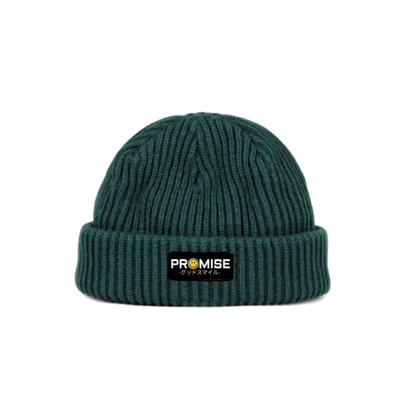 Topi kupluk Pria wanita Beanie Hat Promise Distro Trendy Masa Kini Harga terjangkau