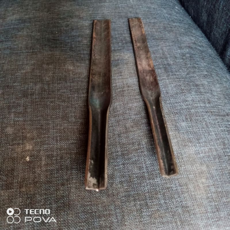 pahat coret bonsai sepasang baja mantap tebal