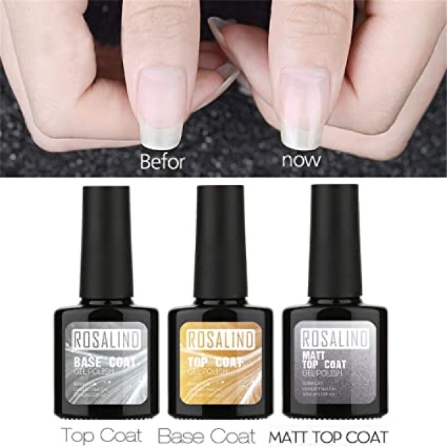 ROSALIND 15ML 10ml primer 7ml top coat base matte top rosalind 10ml uv gel polish top coat base coat