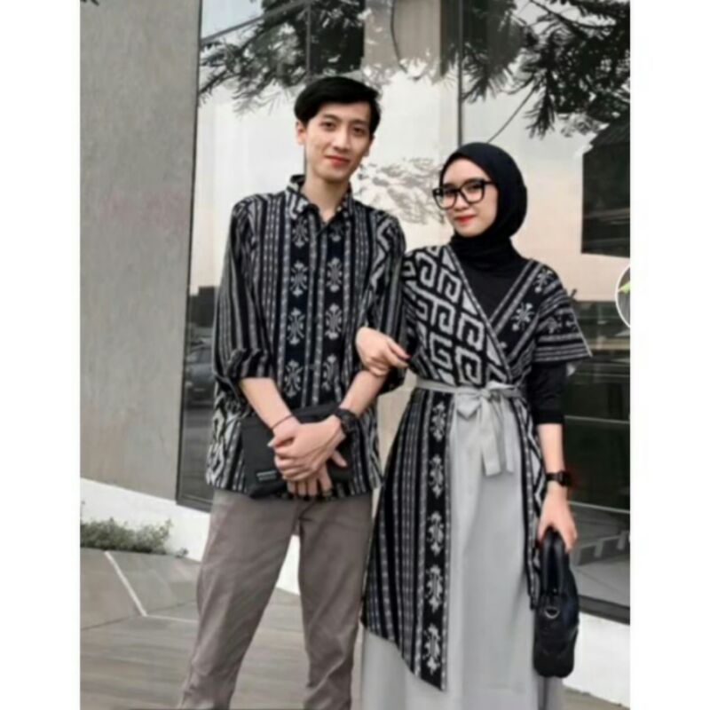Baju Tenun Couple Baju Kondangan