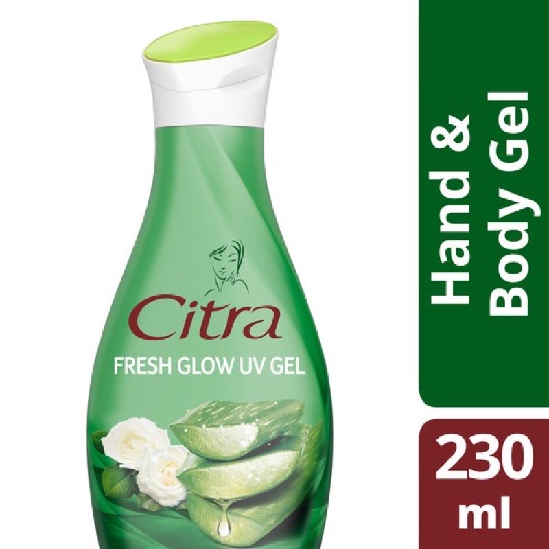 Citra Fresh Glow UV Gel Aloevera &amp; White Rose